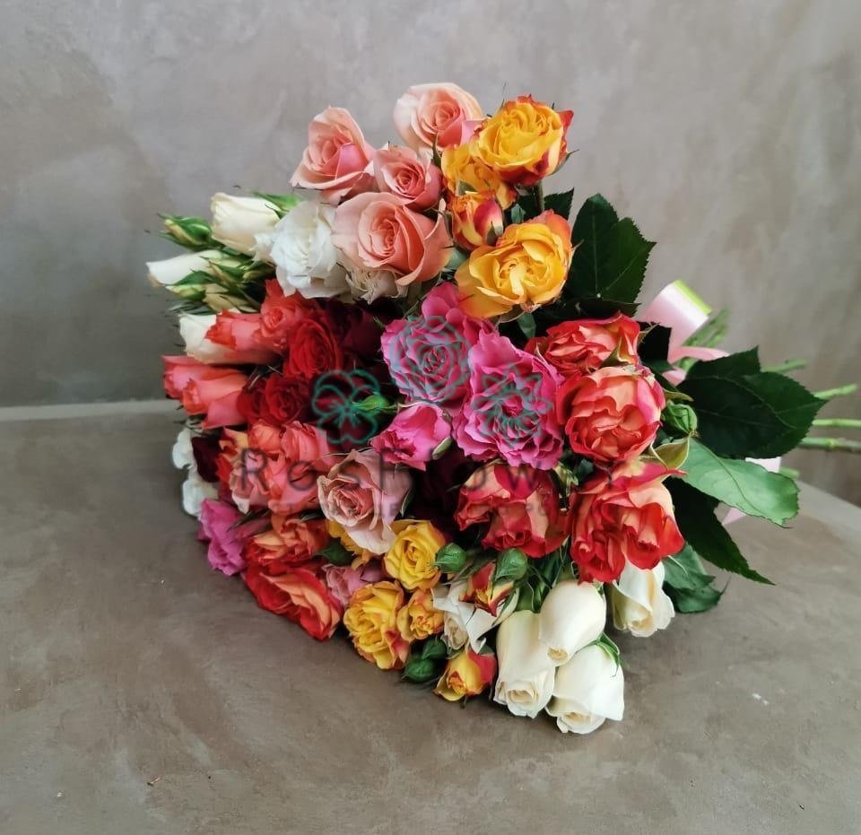 Букет цветов из: Розы в Спасс