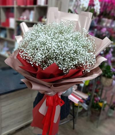Букет цветов из: Гипсофила в Спасс
