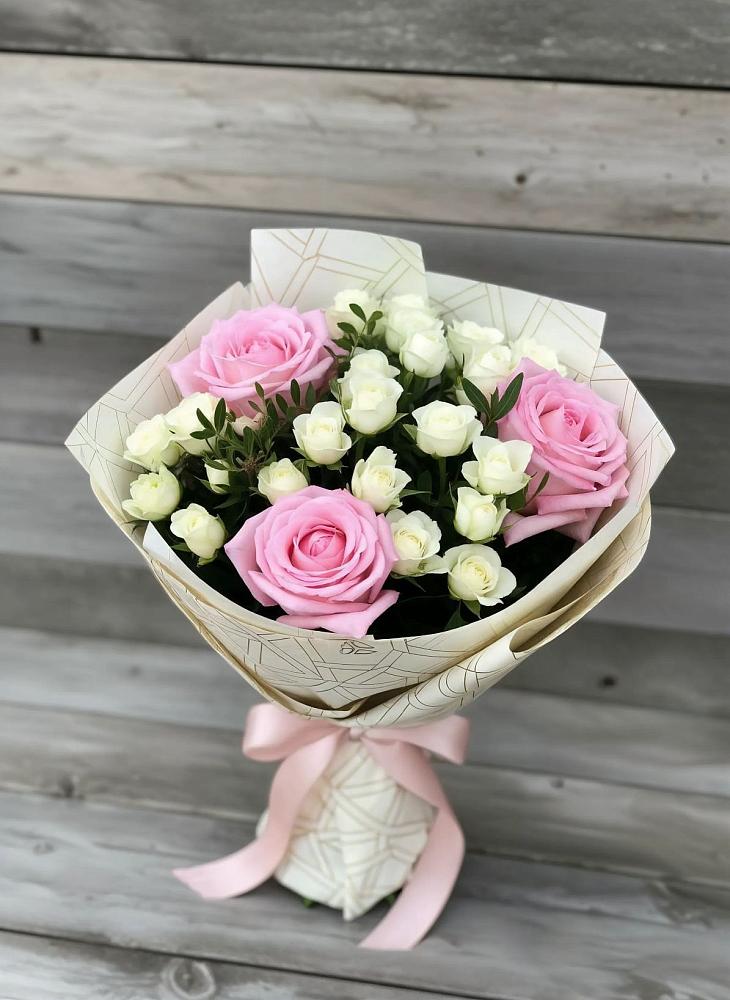 Букет цветов из: Розы в Спасс
