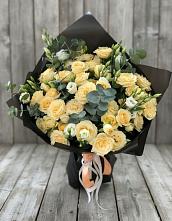 Букет цветов из:  Розы и Лизиантусы #REPLACE_PRED# Спасс