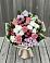 Букет цветов из: Альстромерии, Гвоздики, Розы и Хризантемы в Спасс