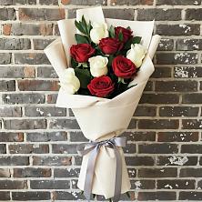 Букет цветов из:  Розы в Спасс