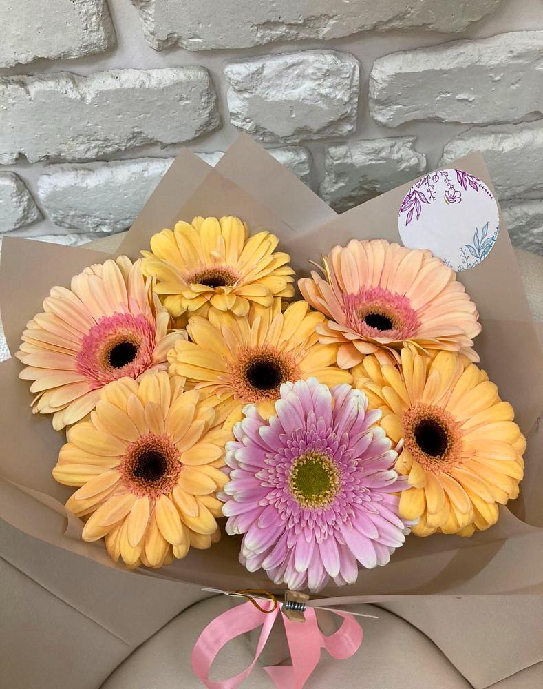 Букет цветов из: Герберы в Спасс