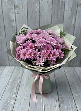 Букет цветов из:  Хризантемы в Спасс