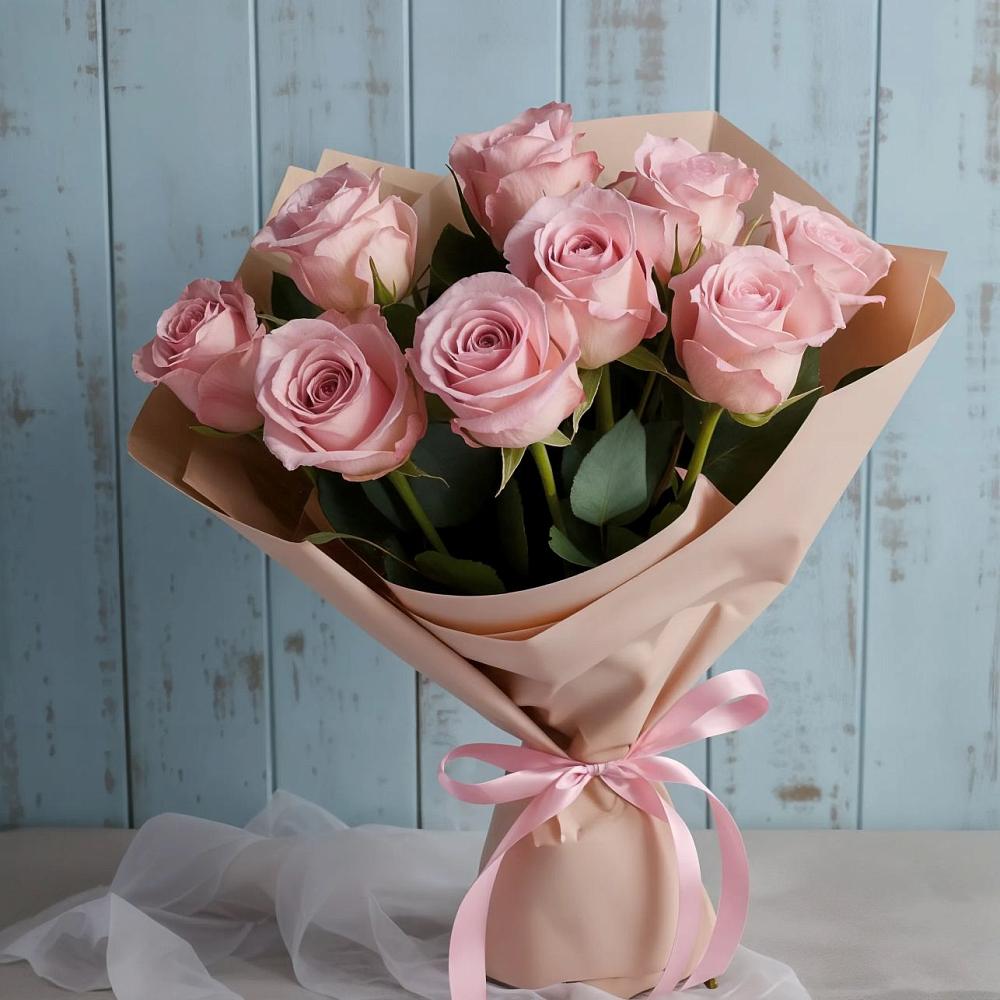 Букет цветов из: Розы в Спасс