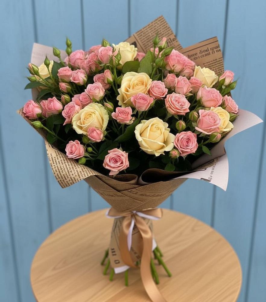 Букет цветов из: Розы в Спасс