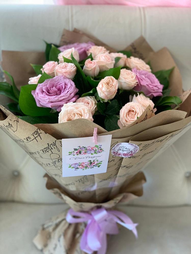 Букет цветов из: Розы в Спасс