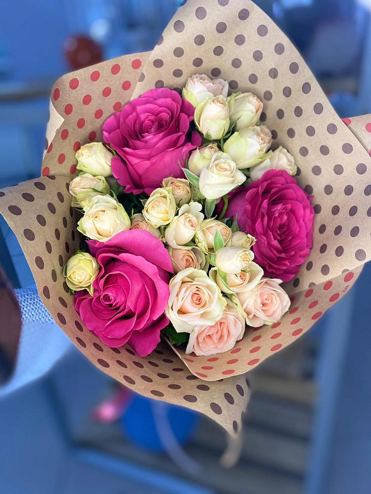 Букет цветов из: Розы в Спасс