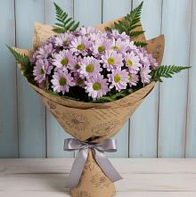 Букет цветов из:  Хризантемы #REPLACE_PRED# Спасс