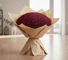 Букет 101 Красная роза #REPLACE_PRED# Спасс