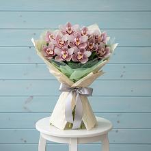 Букет цветов из:  Орхидеи и Розы в Спасс
