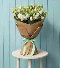 Букет цветов из:  Лизиантусы в Спасс