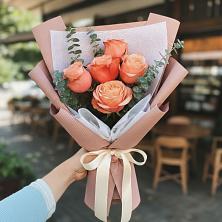 Букет цветов из:  Розы в Спасс