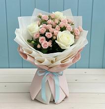 Букет цветов из:  Розы в Спасс