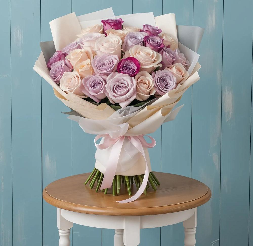 Букет цветов из: Розы в Спасс