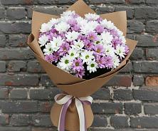 Букет цветов из:  Хризантемы #REPLACE_PRED# Спасс