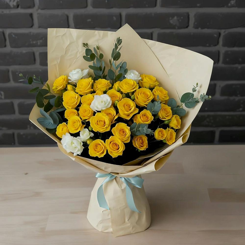 Букет цветов из: Розы в Спасс