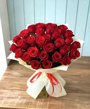 Букет 29 Красных роз в Спасс