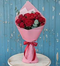 Букет цветов из:  Розы в Спасс