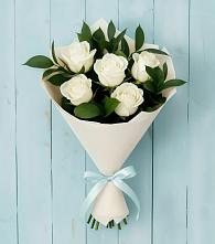 Букет цветов из:  Розы в Спасс