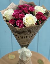 Букет цветов из:  Розы в Спасс