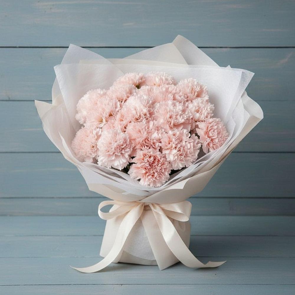 Букет цветов из: Гвоздики в Спасс