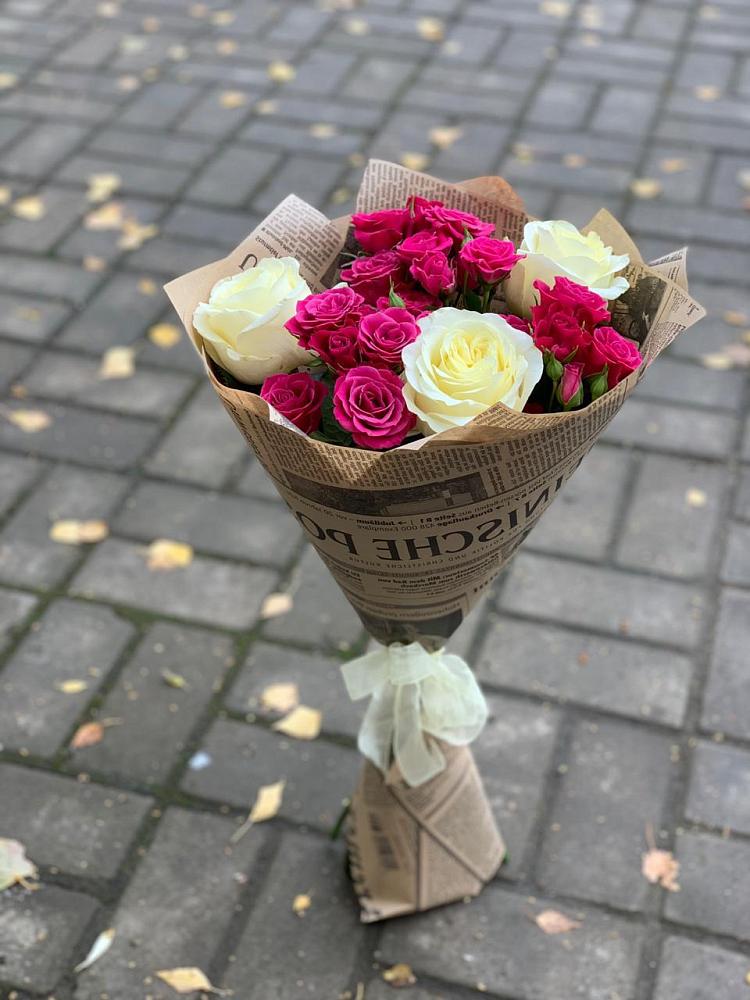 Букет цветов из: Розы в Спасс