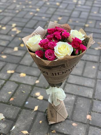 Букет цветов из: Розы в Спасс