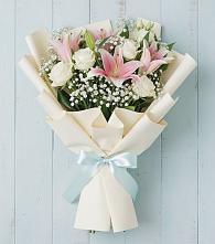 Букет цветов из:  Лилии в Спасс