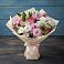 Букет цветов из: Хризантемы, Альстромерии и Розы в Спасс